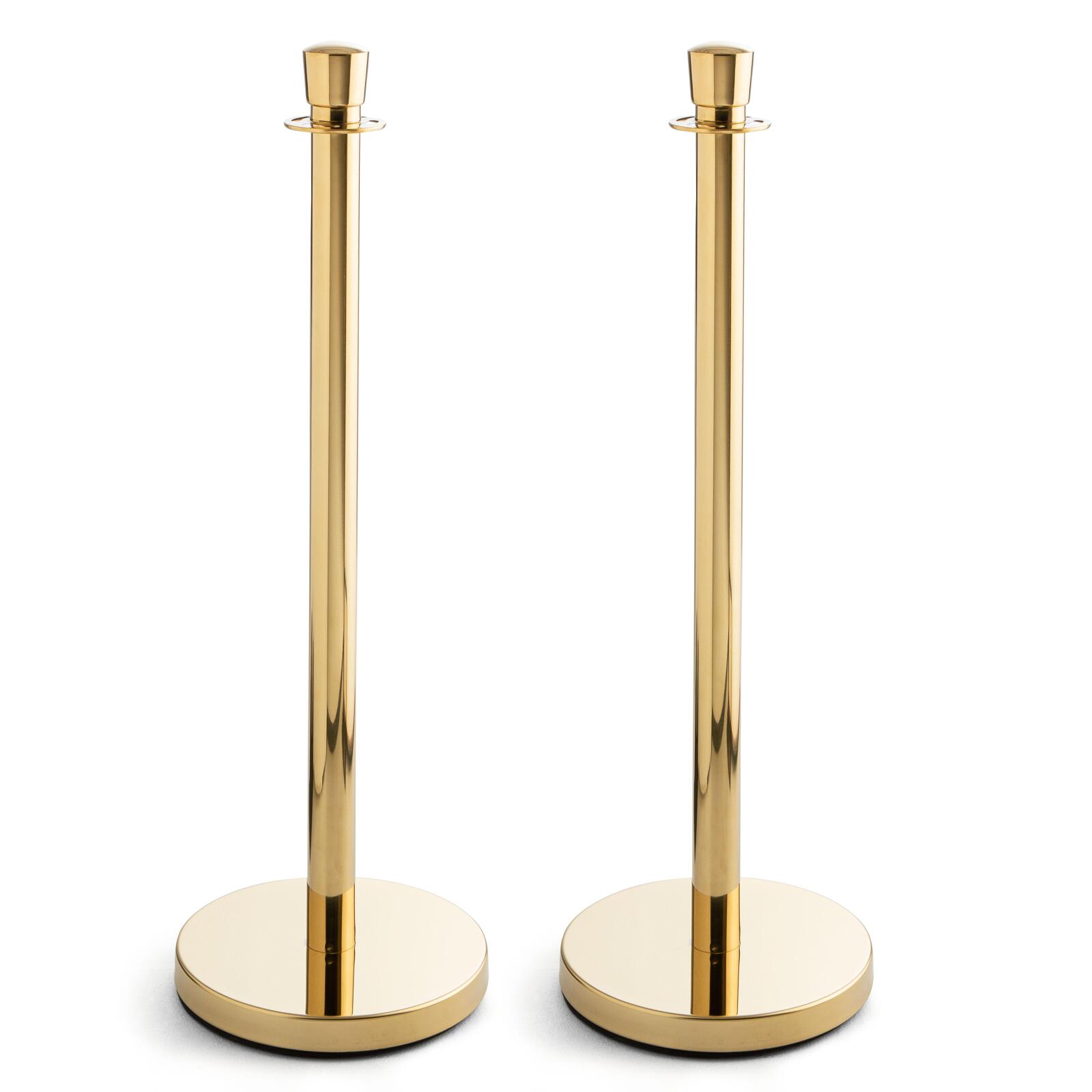 2 postes guía dorados 2 postes guía dorados