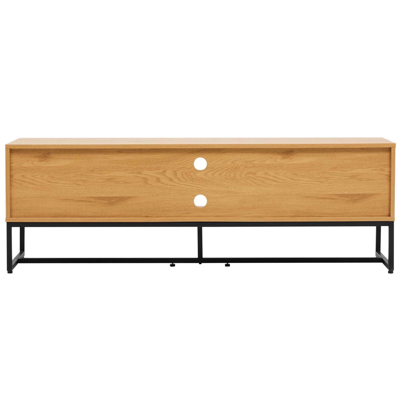 Mueble TV de MDF con decoración en melamina FSC® 150 cm