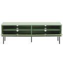Mueble TV de acero y MDF con decoración en melamina FSC® 150 cm