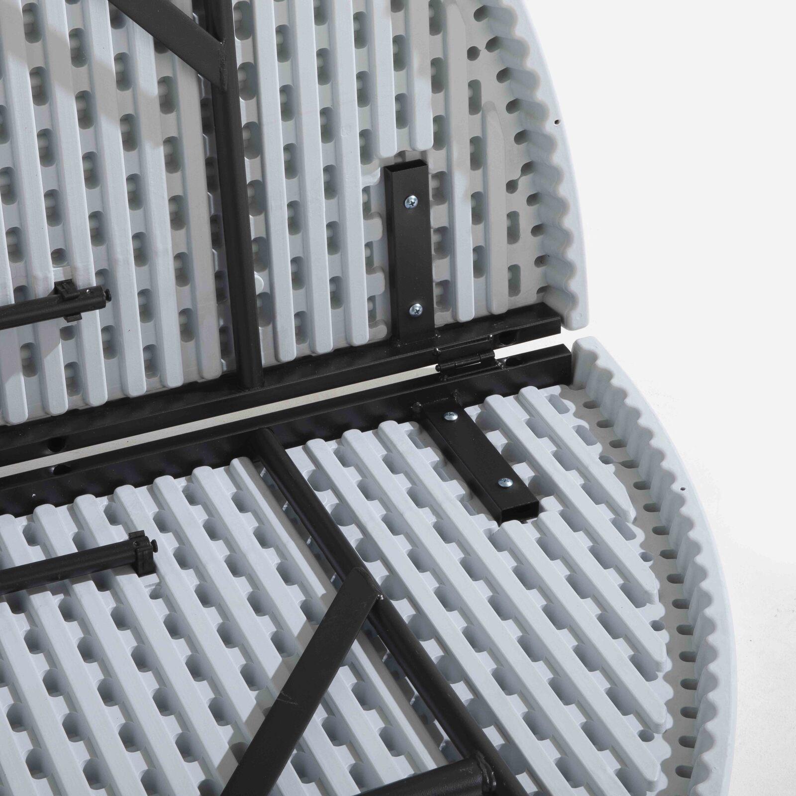 Mesa plegable redonda ⌀150cm HDPE Mesa plegable redonda ⌀150cm HDPE