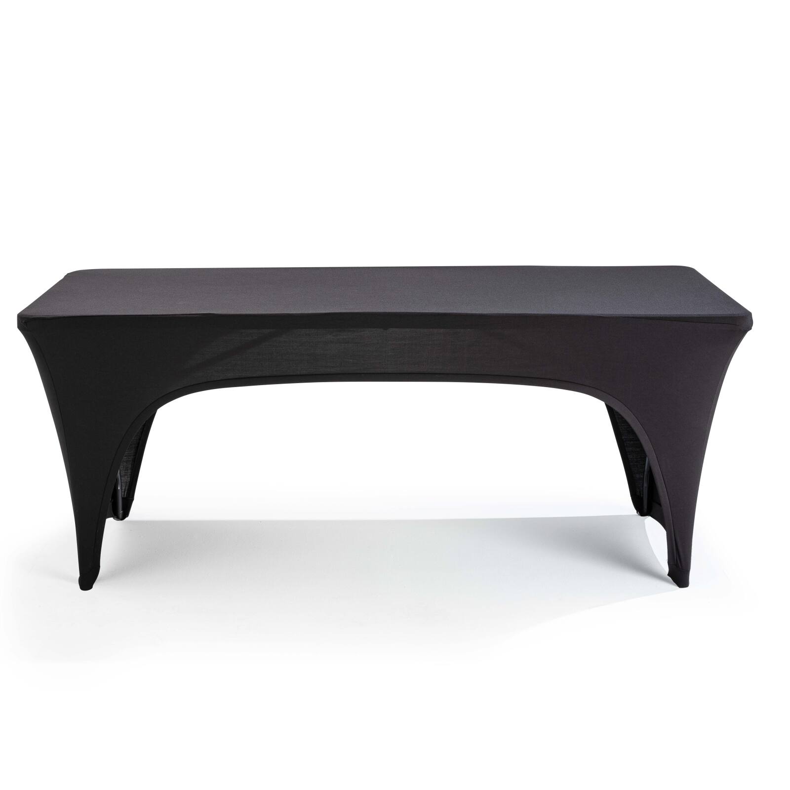 Funda mantel negro para mesa plegable 180cm doble apertura