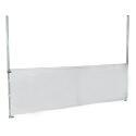 Media pared con barra de soporte 3x1m - 300gr/m²