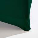 Funda para mesa de pie verde abeto 110x80 cm