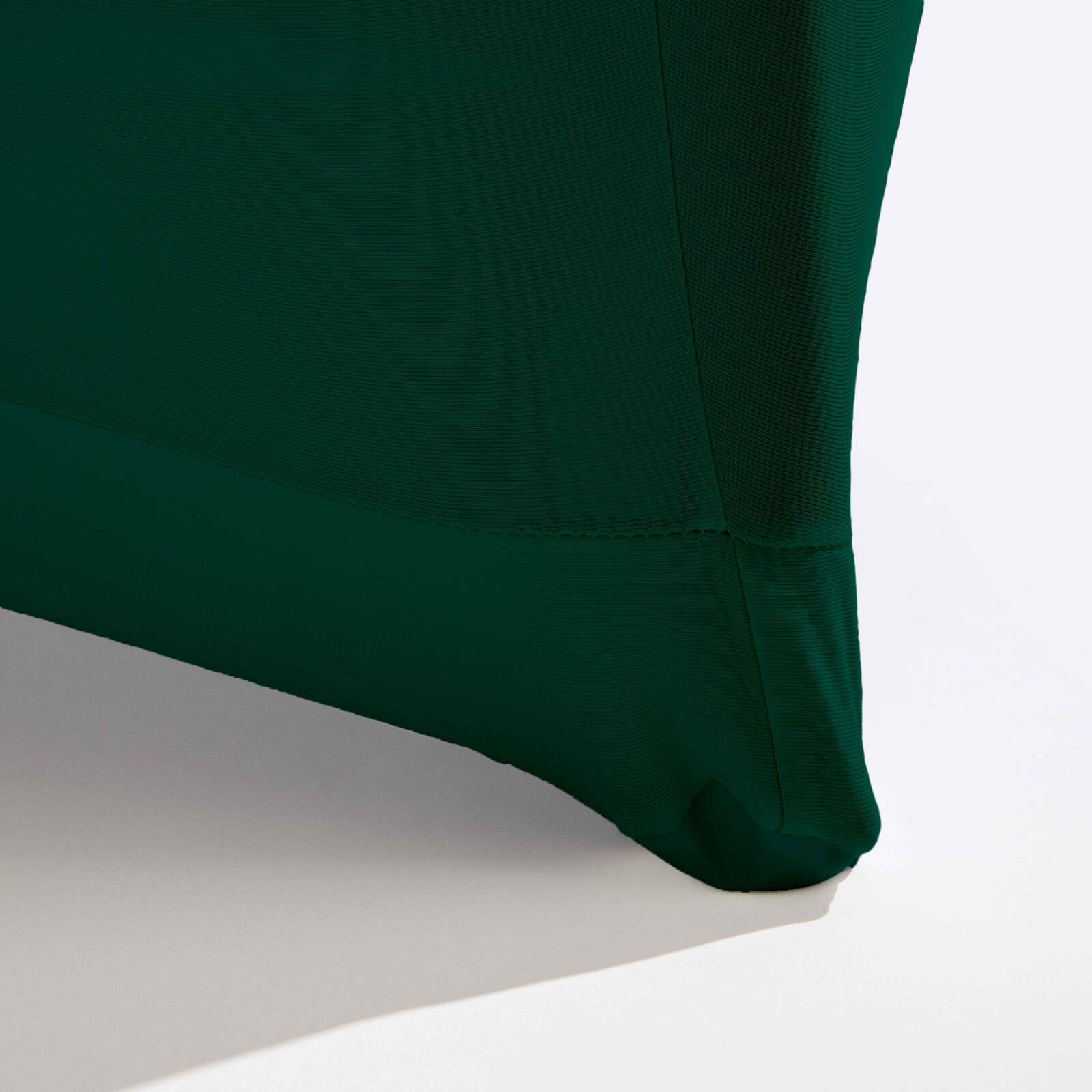 Funda para mesa de pie verde abeto 110x80 cm