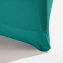 Funda para mesa de pie turquesa 110x80 cm