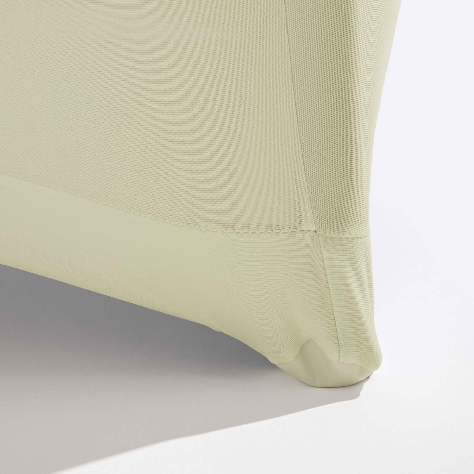 Funda para mesa de pie marfil 110x80 cm