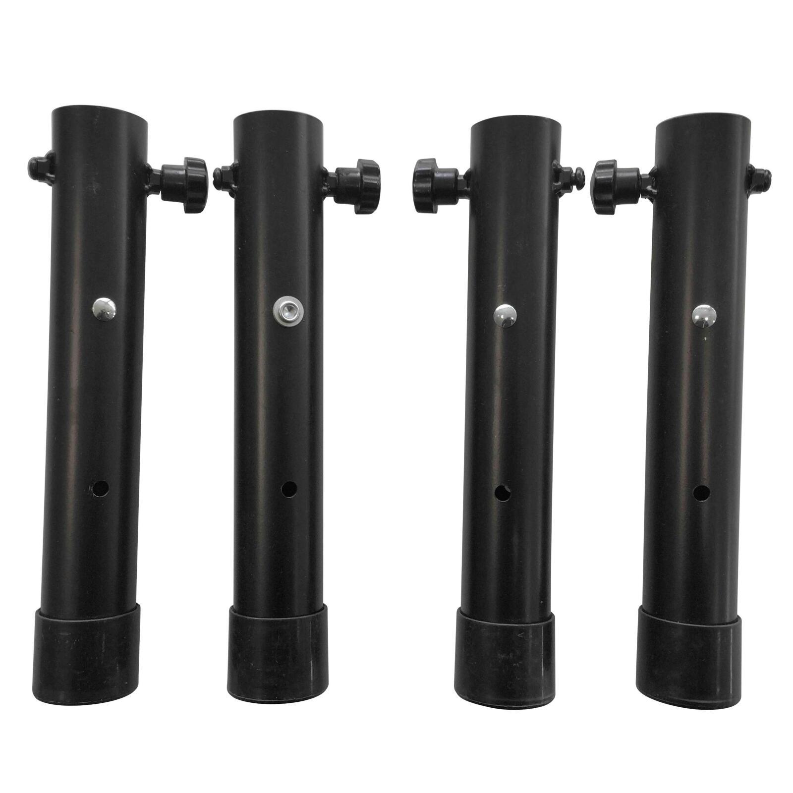 Mesa plegable negra 180 cm con 4 extensiones Mesa plegable negra 180 cm con 4 extensiones