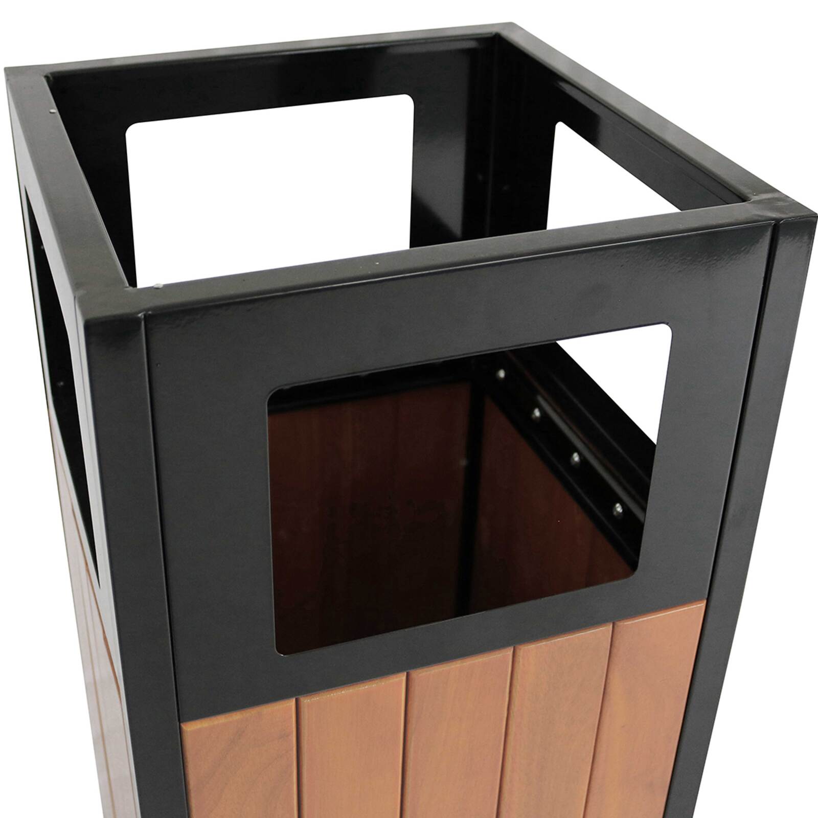 Papelera y cenicero exterior de 26 L Papelera y cenicero exterior de 26 L