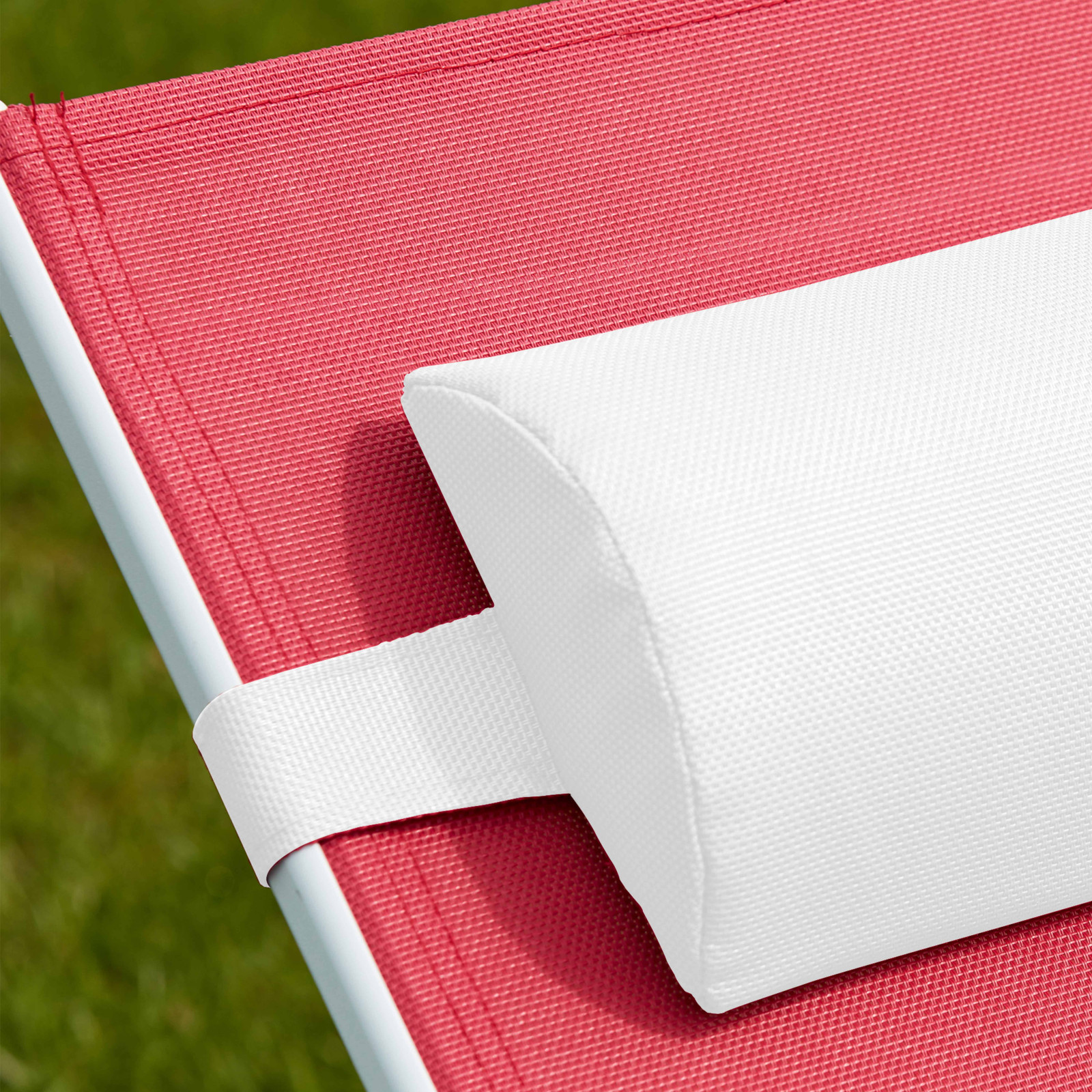 Lote de 2 cojines reposacabezas para tumbona