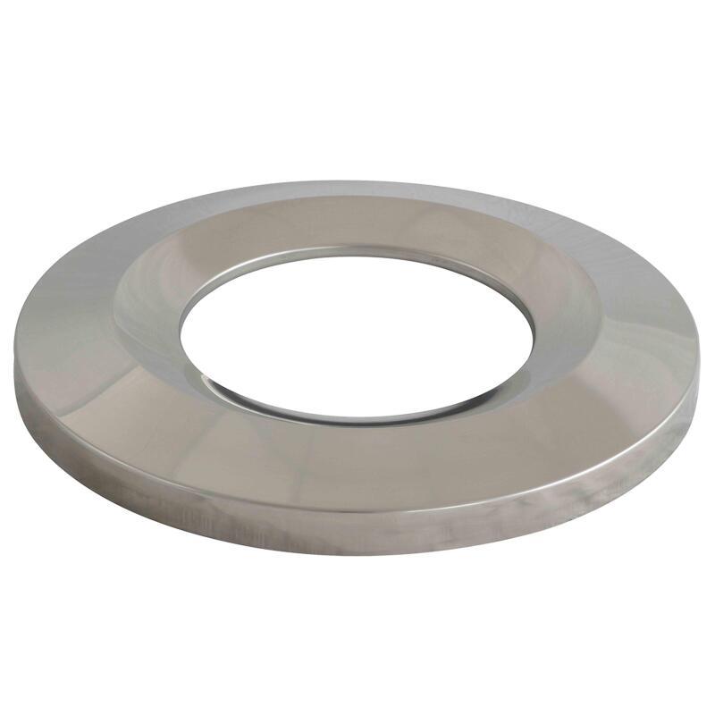 Papelera redonda de acero negro mate 240 L