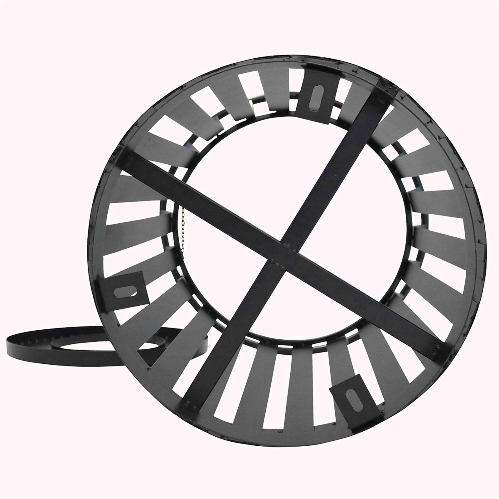 Juego de 2 cubos de basura de acero para exterior - 31L