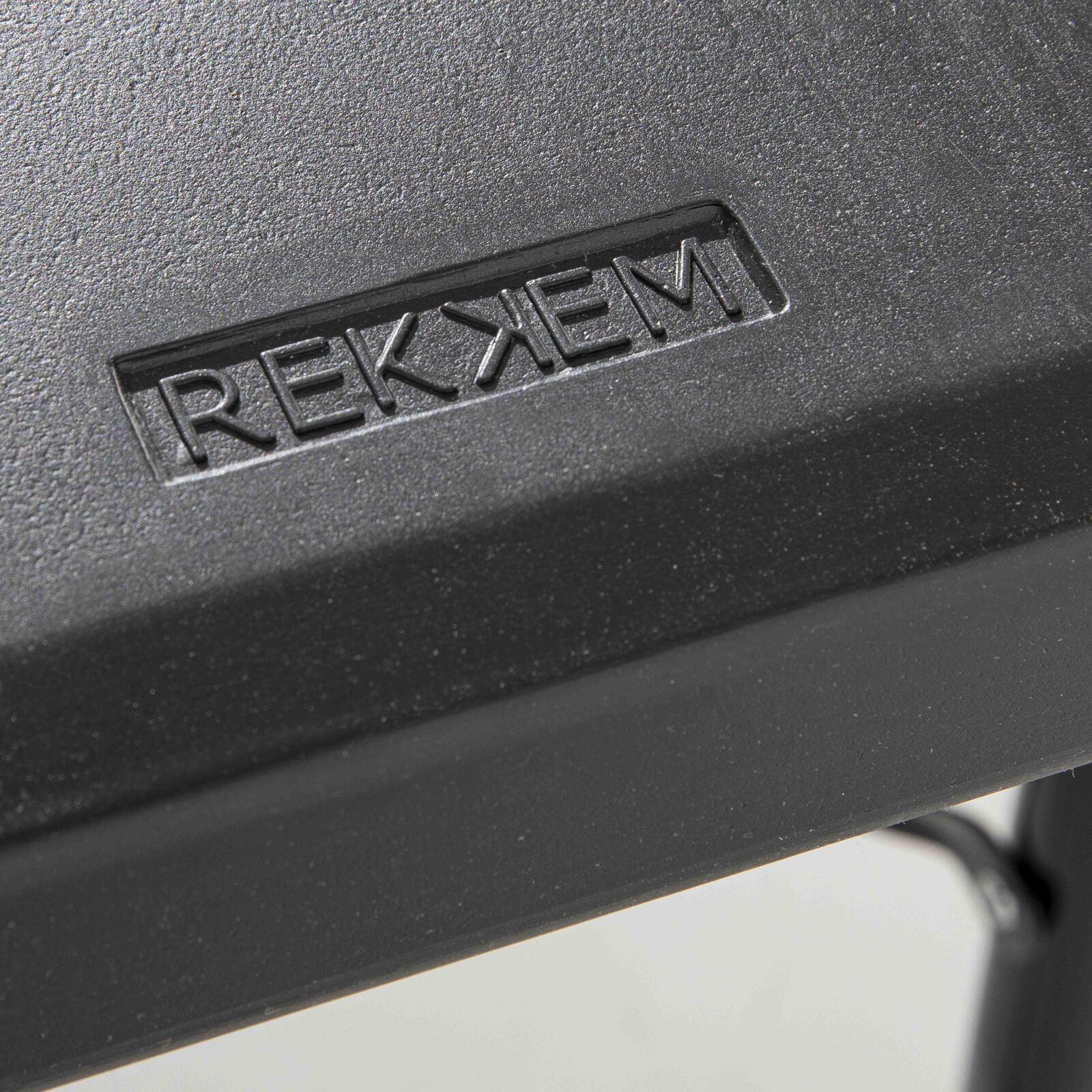 Mesa plegable HDPE negra 180 cm - 8 plazas