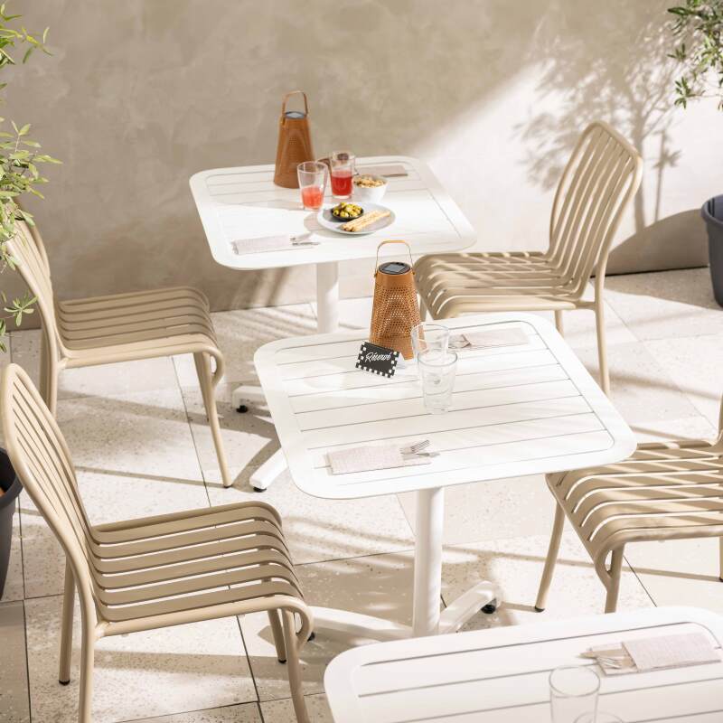 Silla de jardín de diseño de aluminio (3/7)