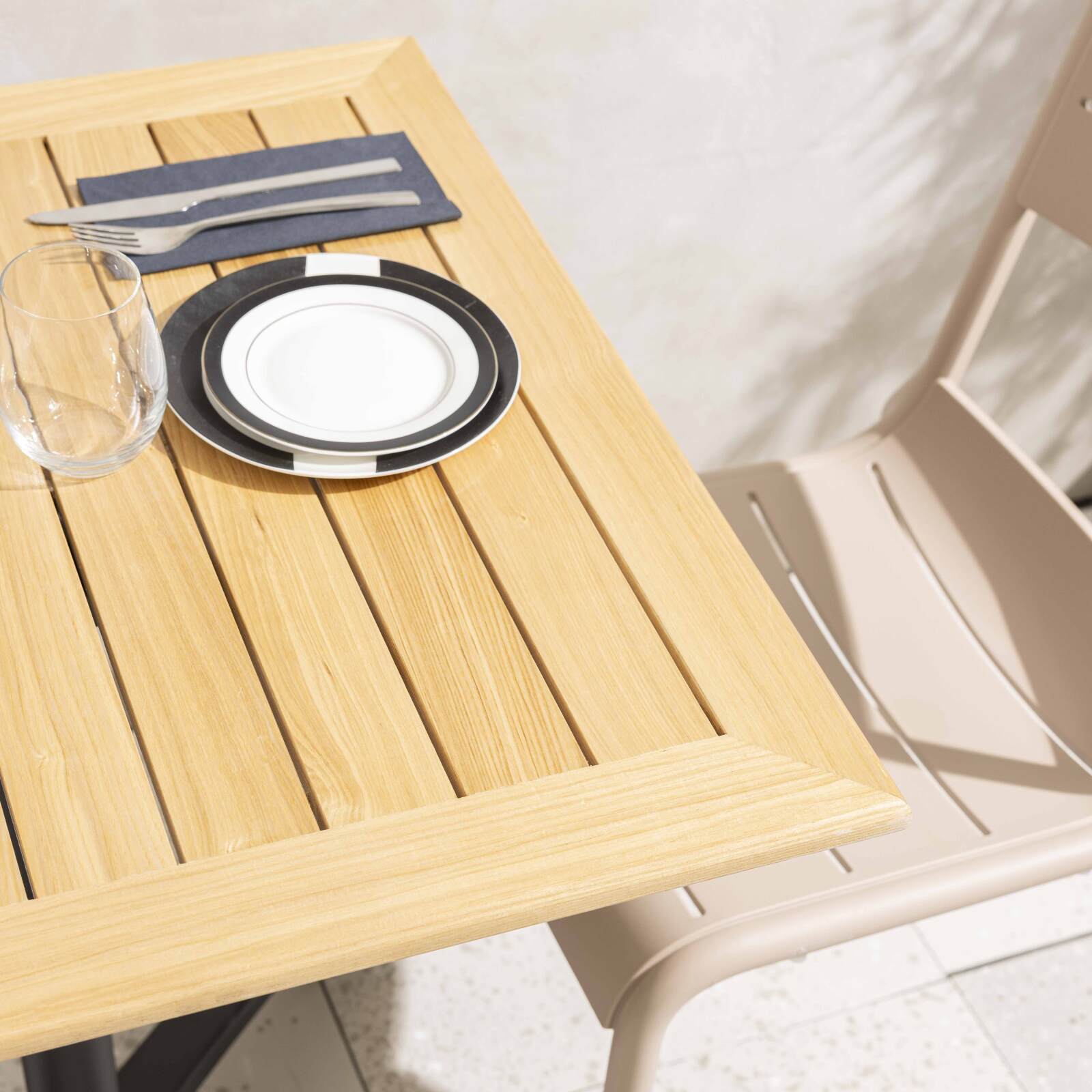 Tablero cuadrado 70 x 70 cm en madera