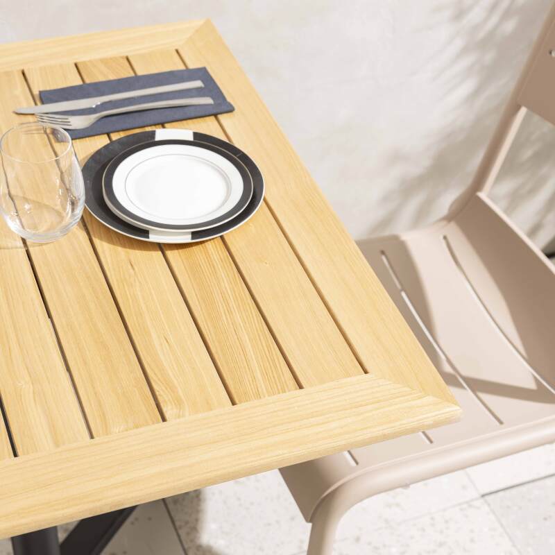 Tablero cuadrado 70 x 70 cm en madera