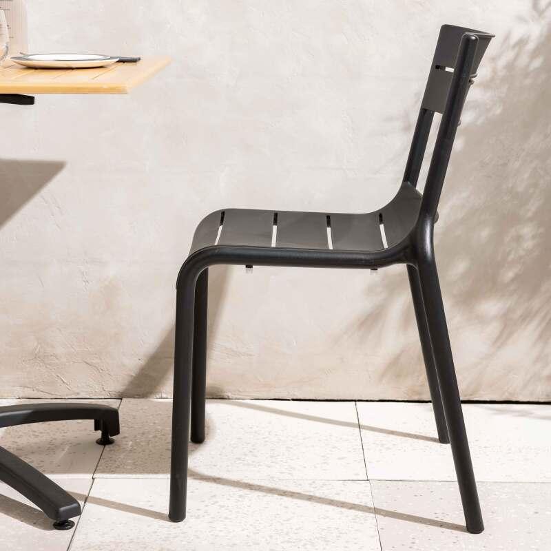 Sillas de jardín de plástico - Lote de 4 (3/7)