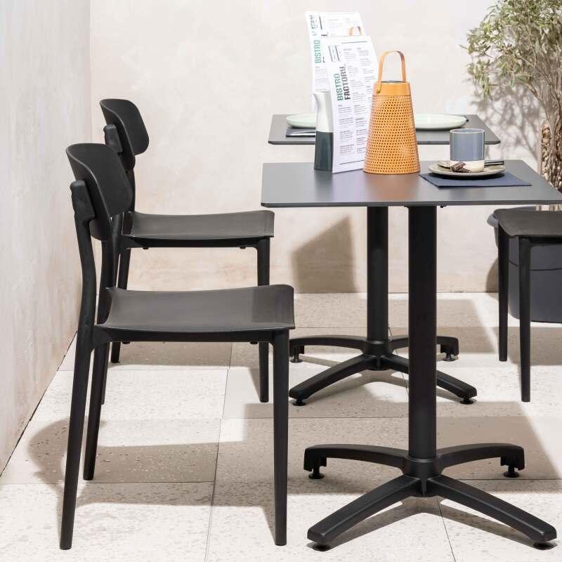 Sillas de jardín de plástico - Lote de 2