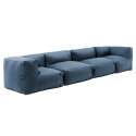 Sofá modular de 2 plazas y 2 sillones esquineros