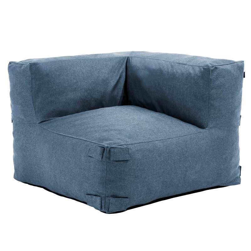 Sillón esquinero para muebles modulares de jardín