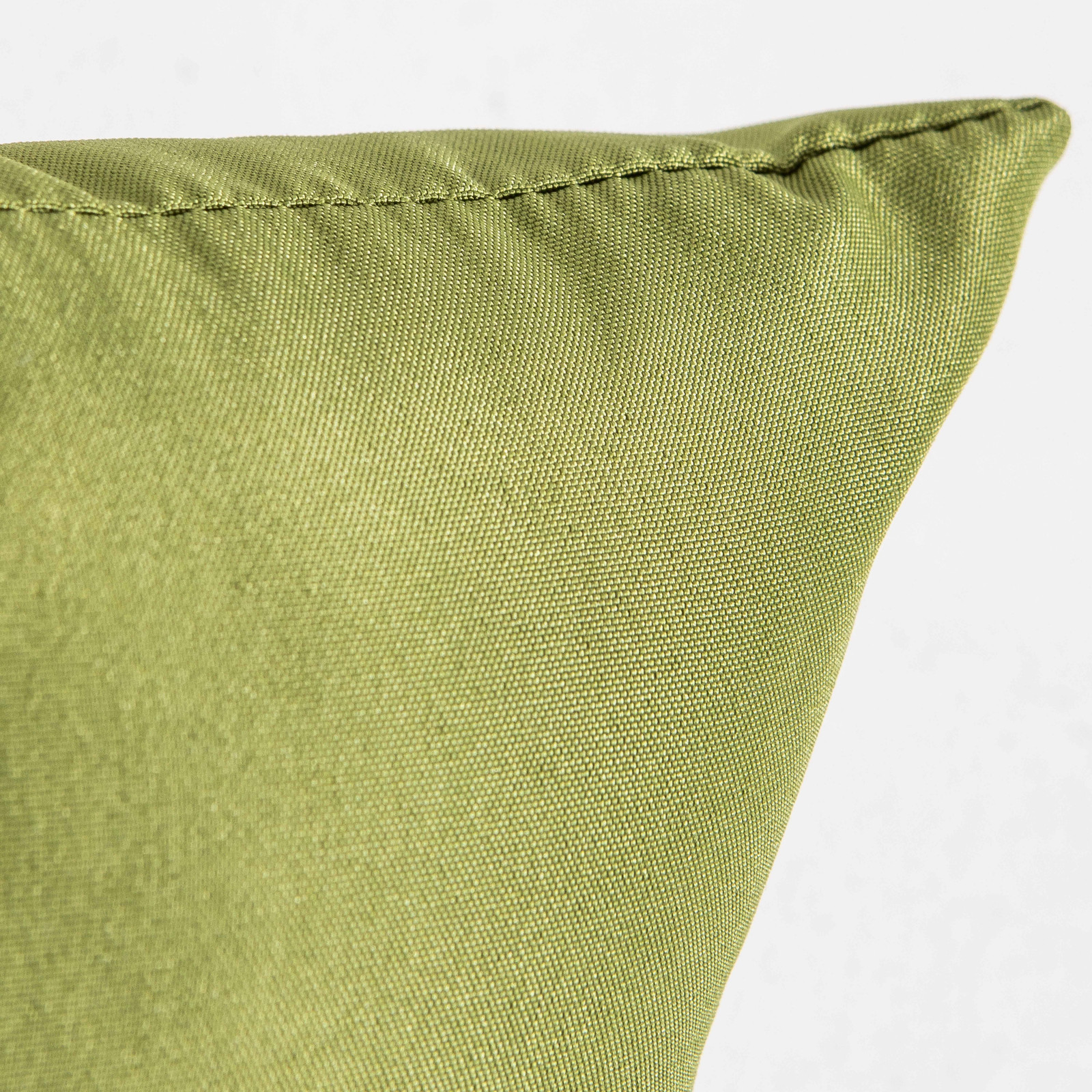 Lote de 2 pequeños cojines rectangulares lisos de exterior con funda extraíble 40 x 20 cm