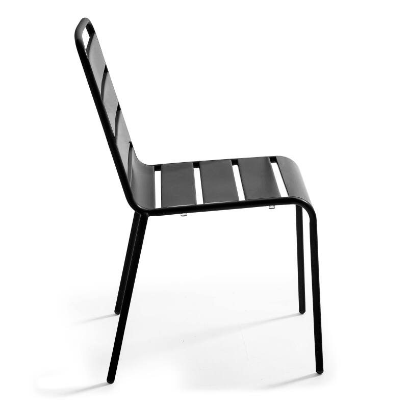 Silla de jardín de metal (3/6)