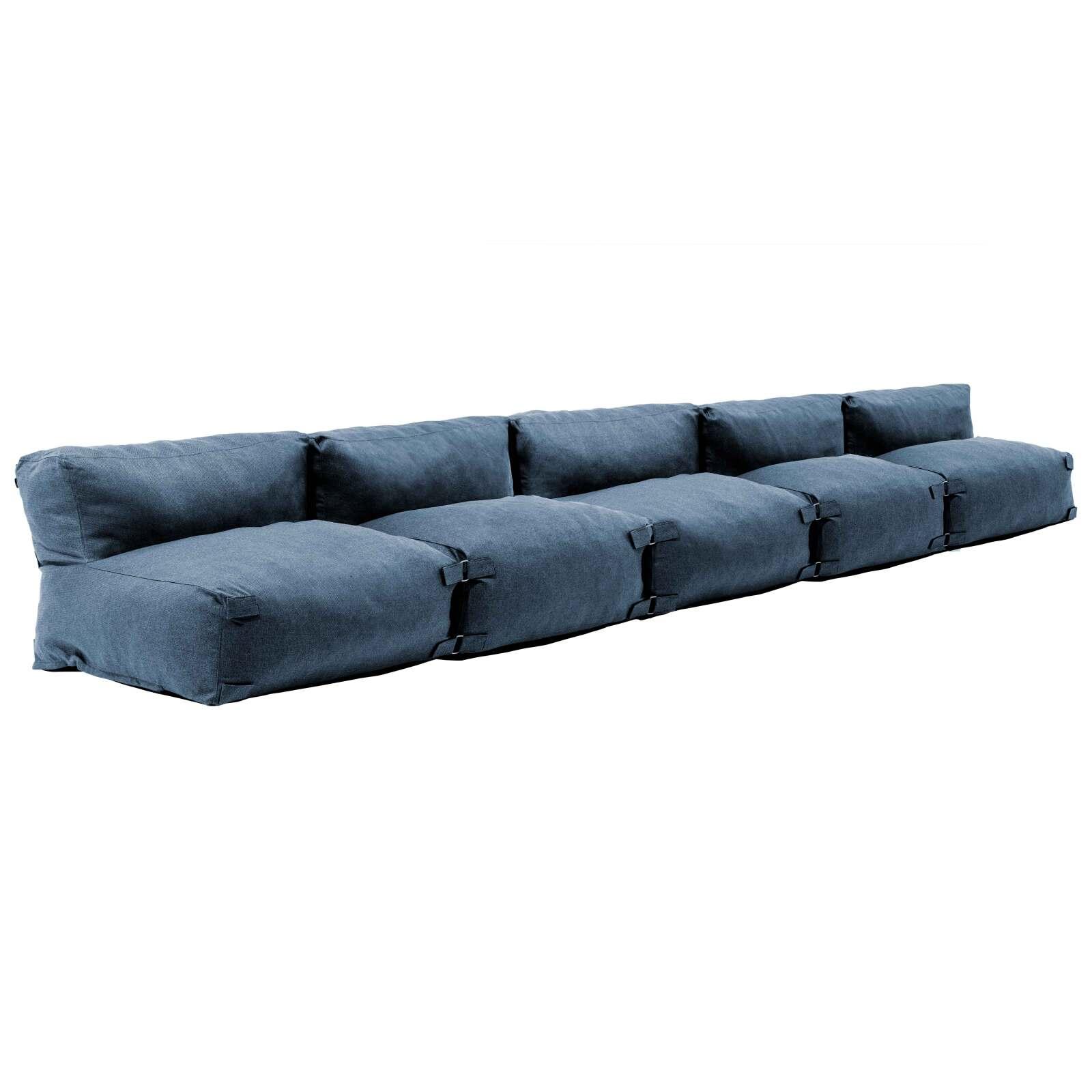 Muebles de jardín modulares con 5 sillas