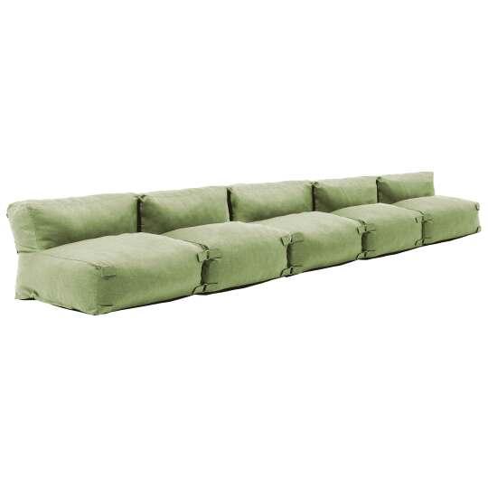 Muebles de jardín modulares con 5 sillas