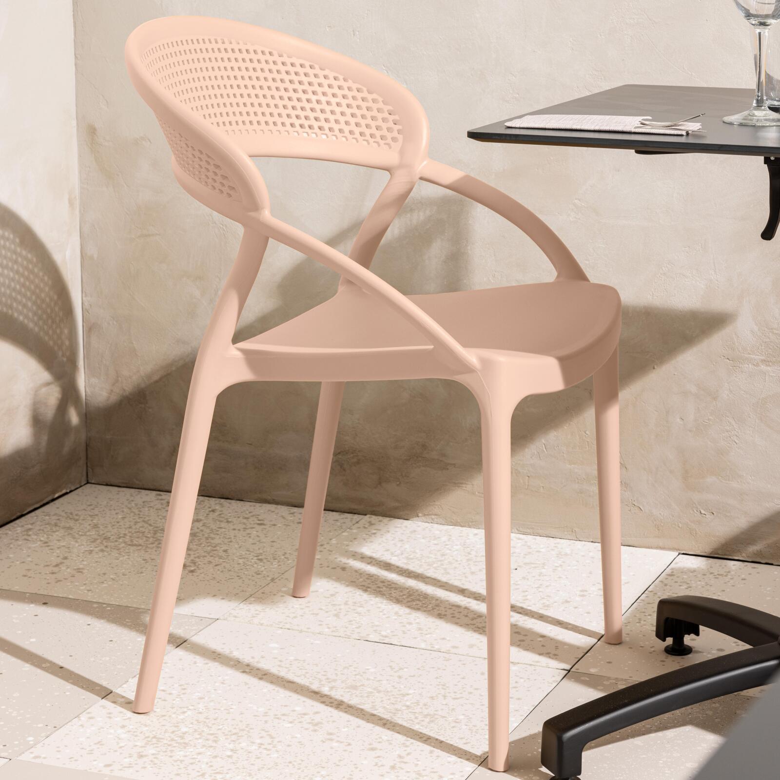 Sillas de jardín de plástico - Lote de 4