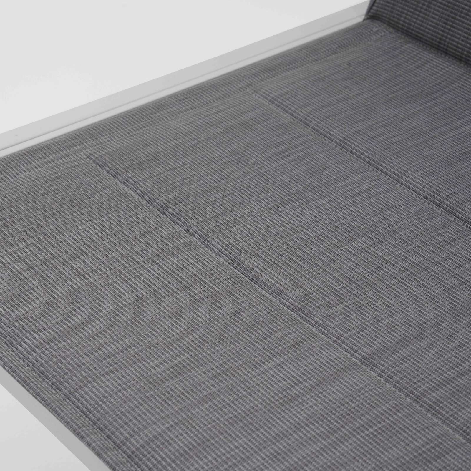 Mueble de jardín de aluminio de 4 plazas con 1 sofá, 2 sillones y mesa de centro