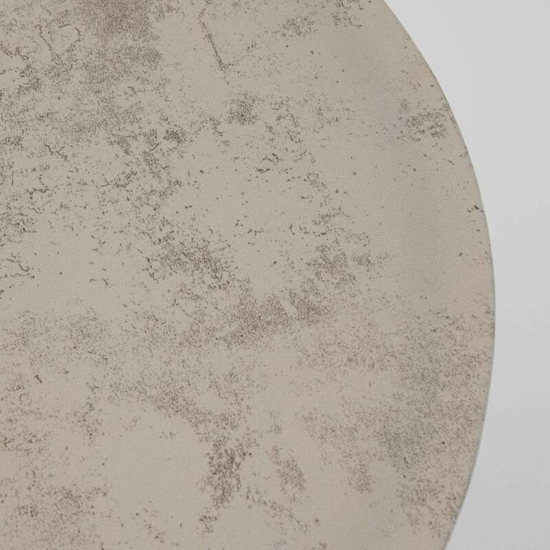 Mueble de jardín de aluminio de 4 plazas con 1 sofá, 2 sillones y mesa de centro