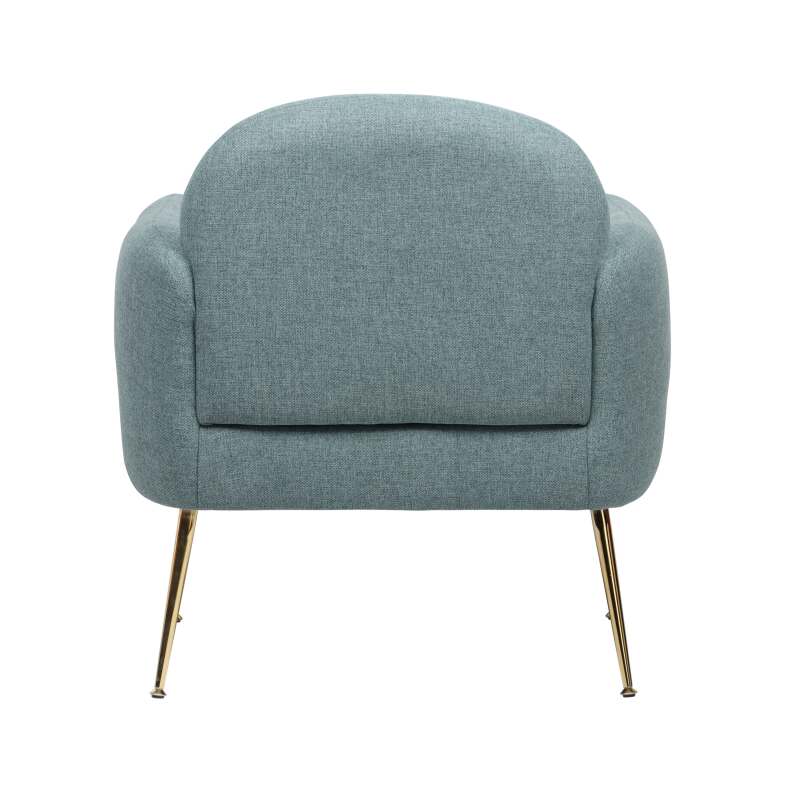 Sillón relax en acero y tela.