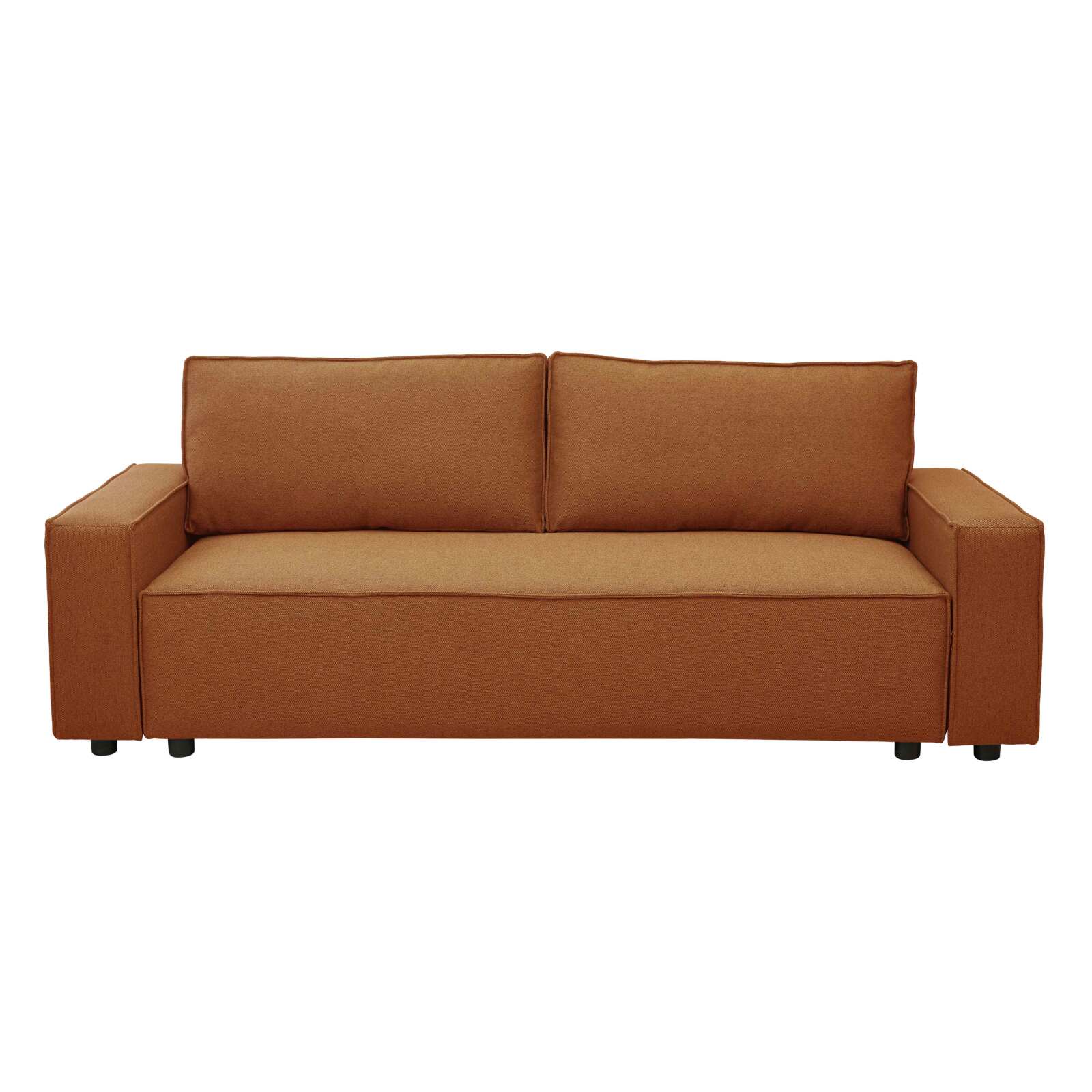 Sofá convertible de tela de 3 plazas