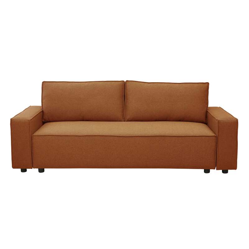 Sofá convertible de tela de 3 plazas