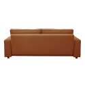 Sofá convertible de tela de 3 plazas