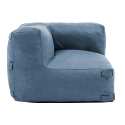 Sillón esquinero para muebles modulares de jardín