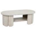 Mesa de centro de MDF con decoración de melamina