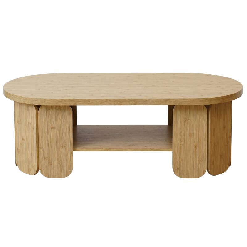 Mesa de centro de MDF con decoración de melamina (3/6)