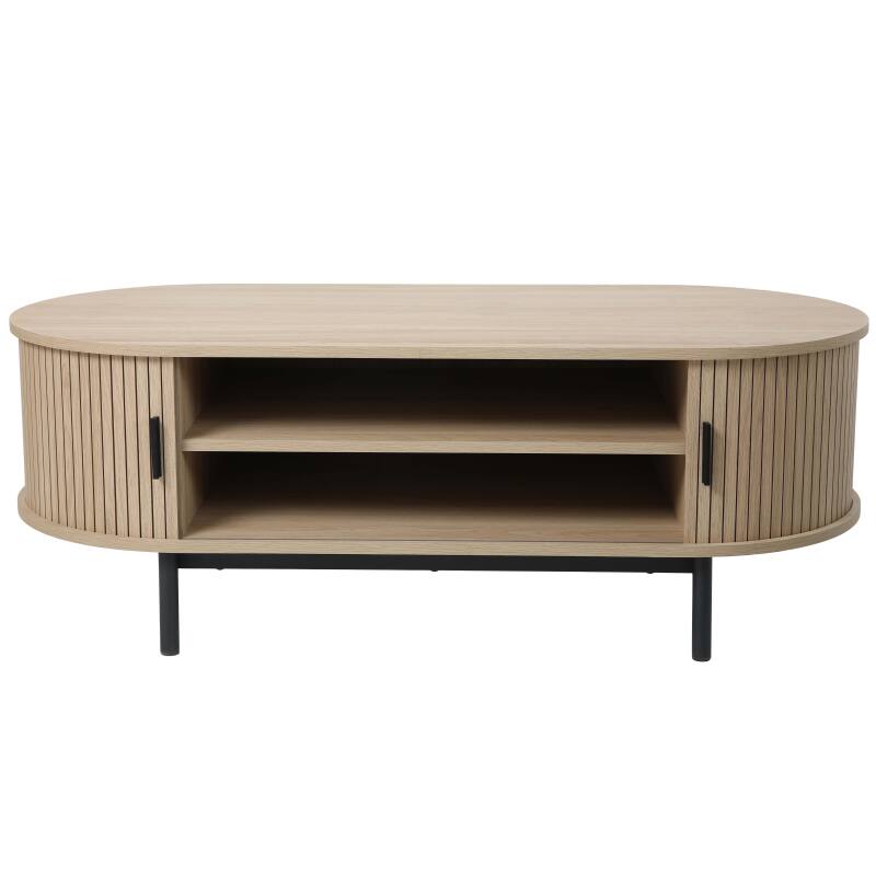 Mesa de centro de MDF con decoración de melamina