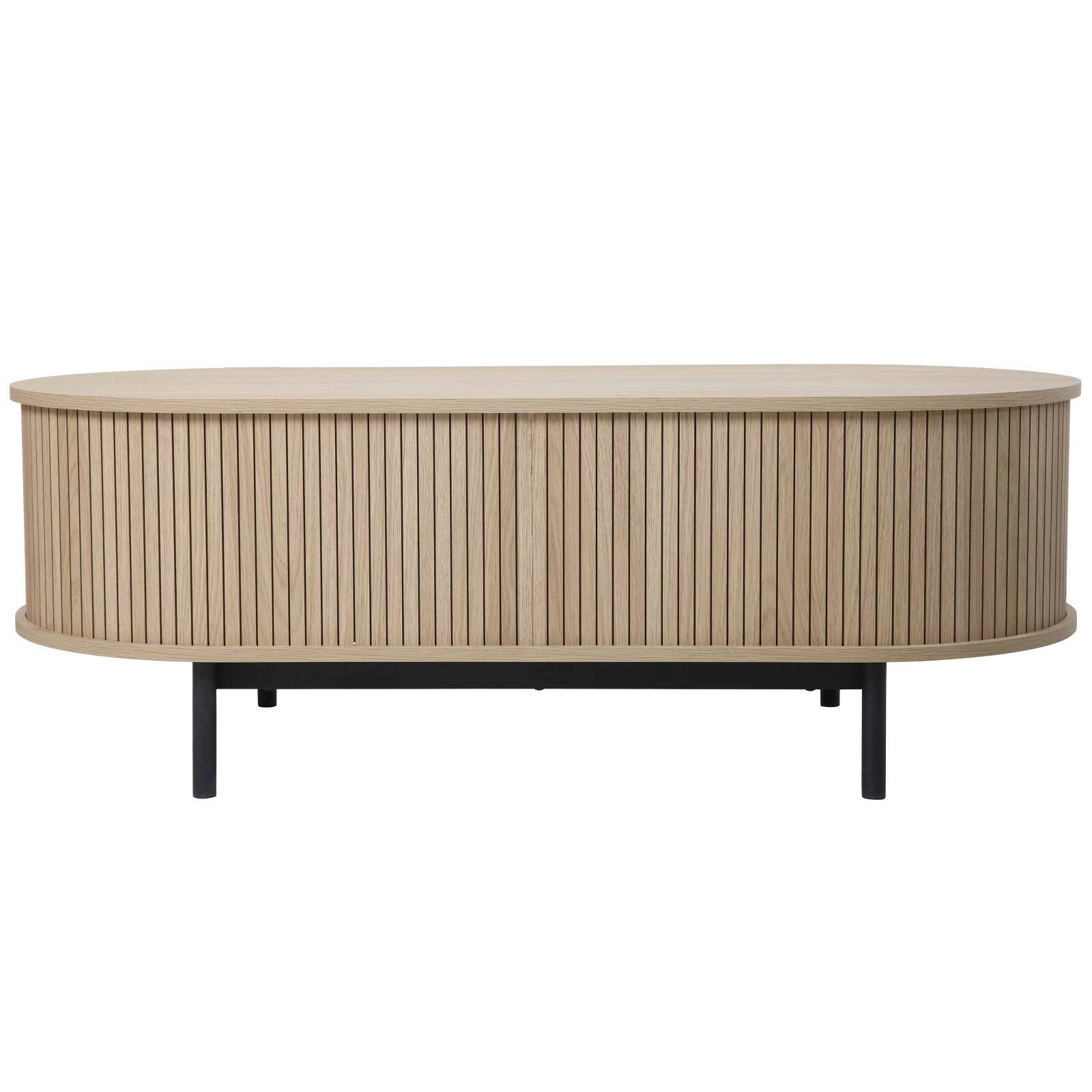 Mesa de centro de MDF con decoración de melamina