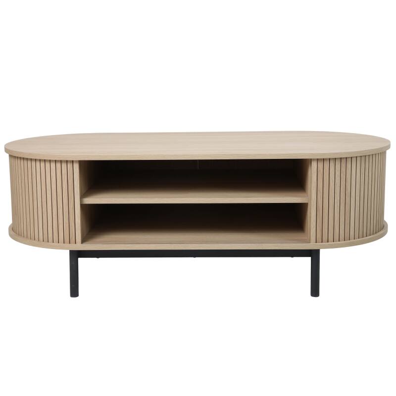 Mesa de centro de MDF con decoración de melamina