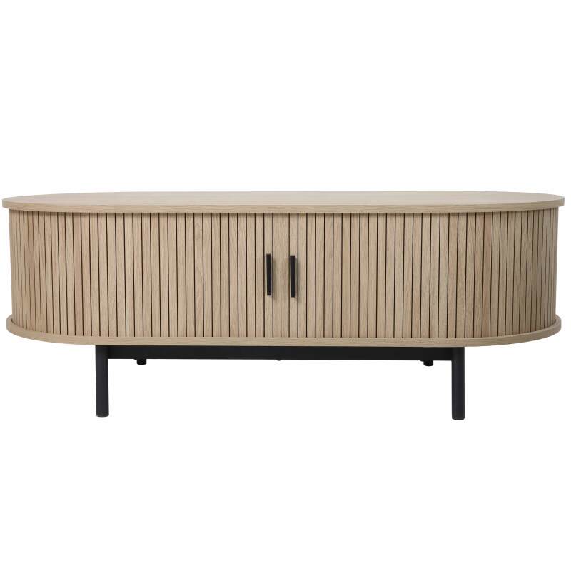 Mesa de centro de MDF con decoración de melamina