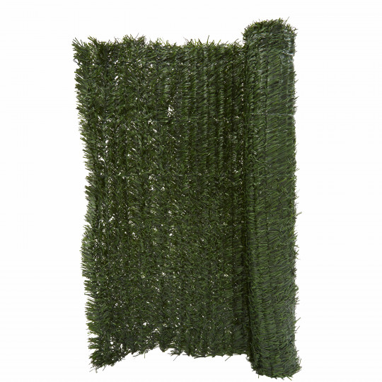 Seto artificial de jardín "Conífera" 1150 g/m², grado elevado de ocultación