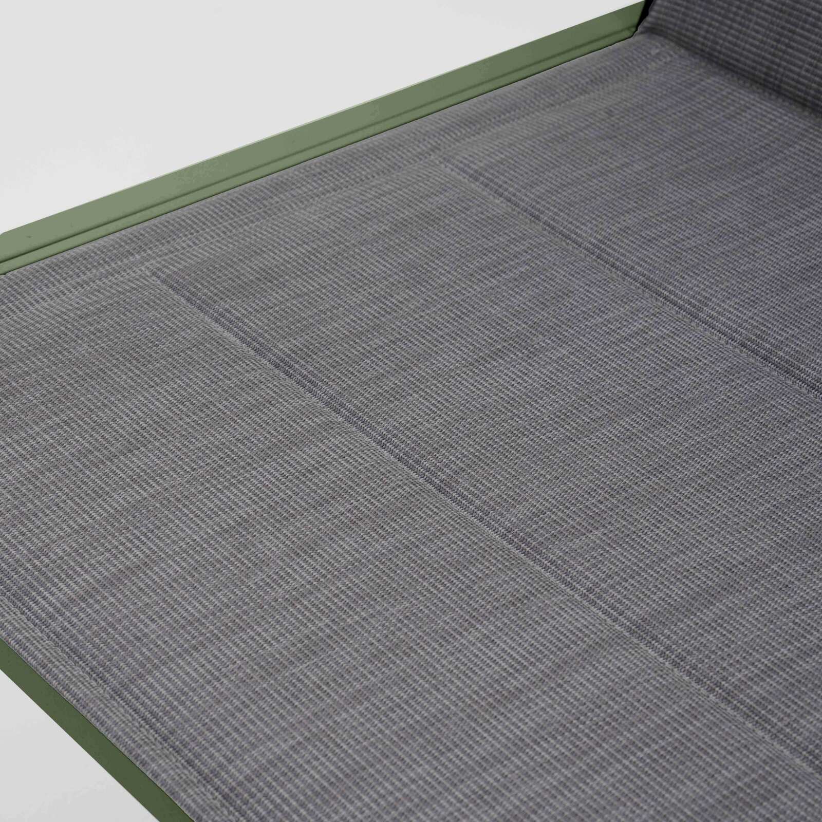 Mueble de jardín de aluminio de 4 plazas con 1 sofá, 2 sillones y mesa de centro