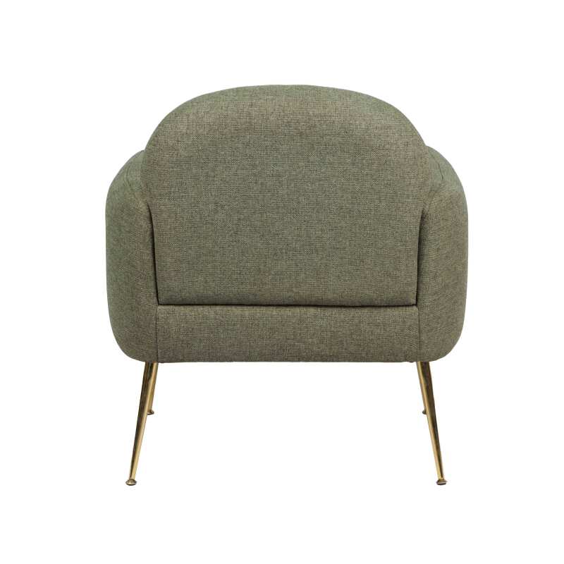 Sillón relax en acero y tela. (6/7)