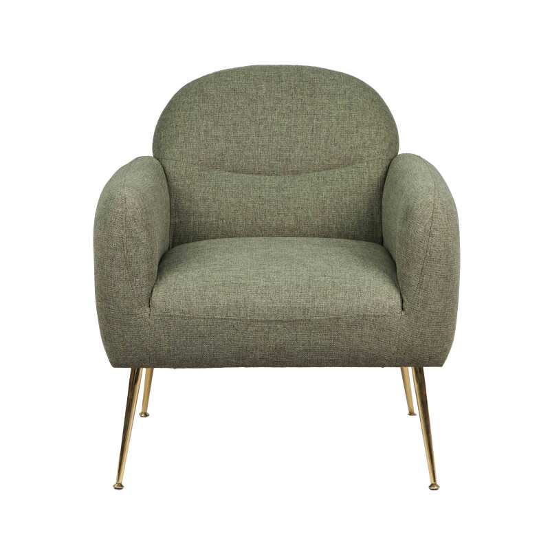 Sillón relax en acero y tela. (4/7)