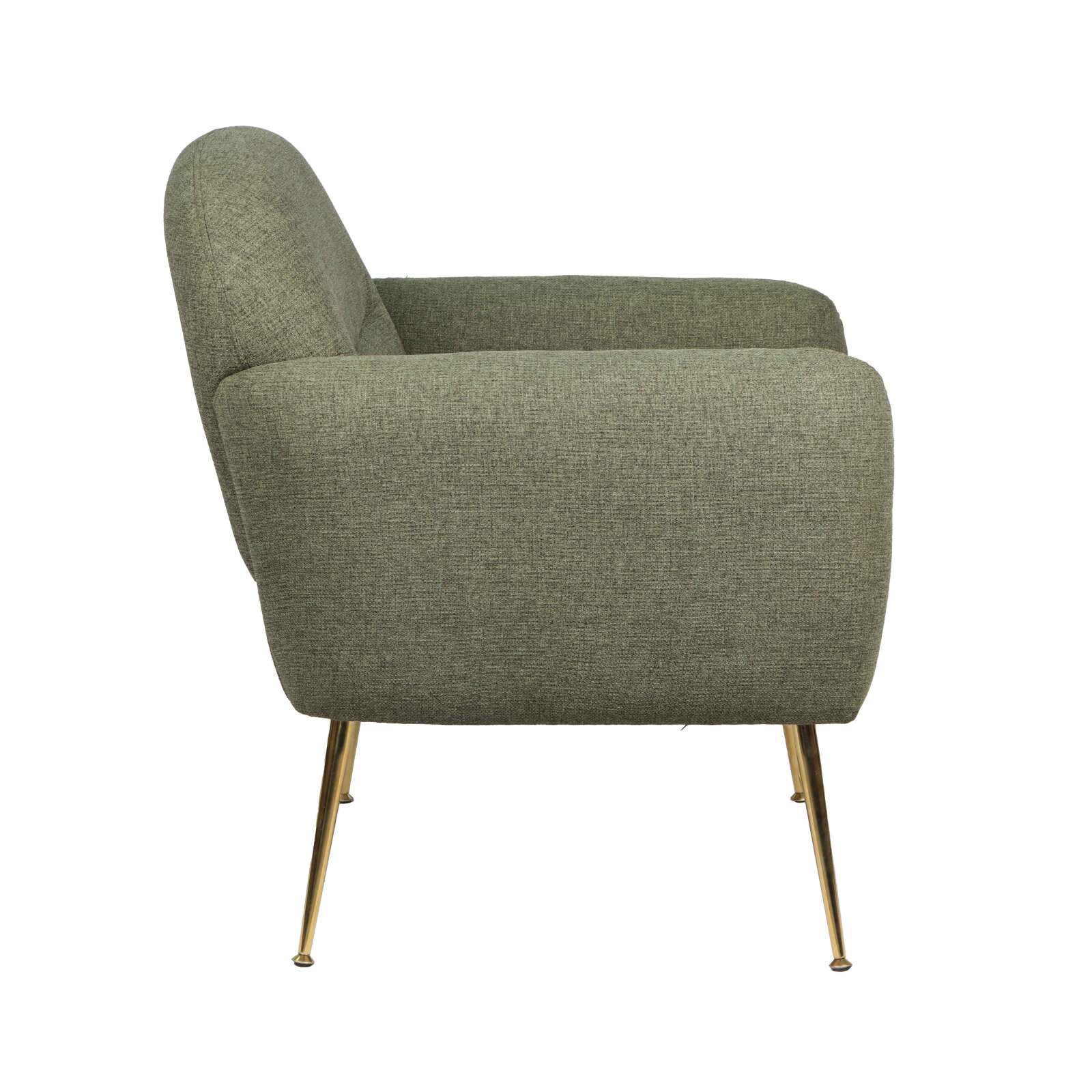 Sillón relax en acero y tela.