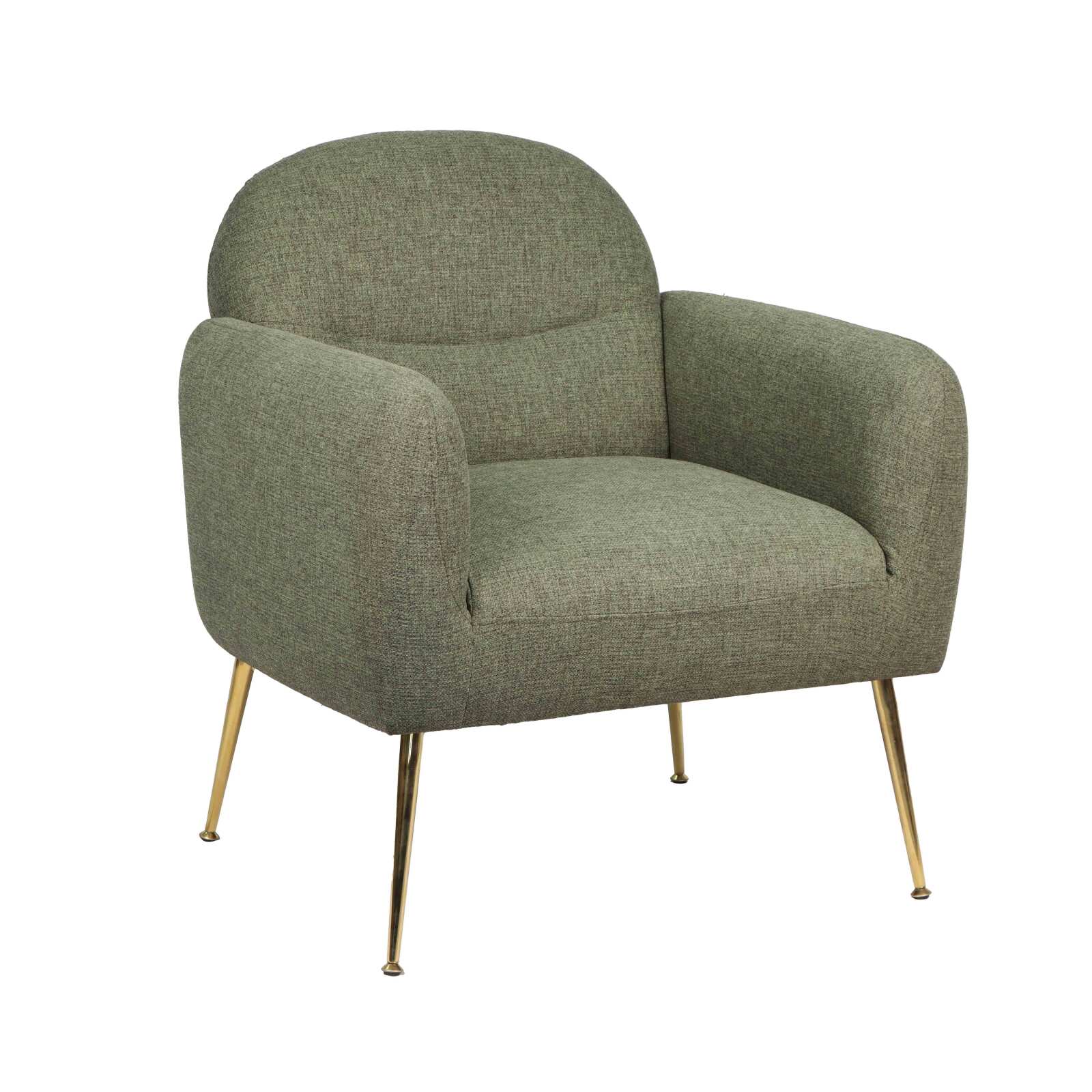 Sillón relax en acero y tela.