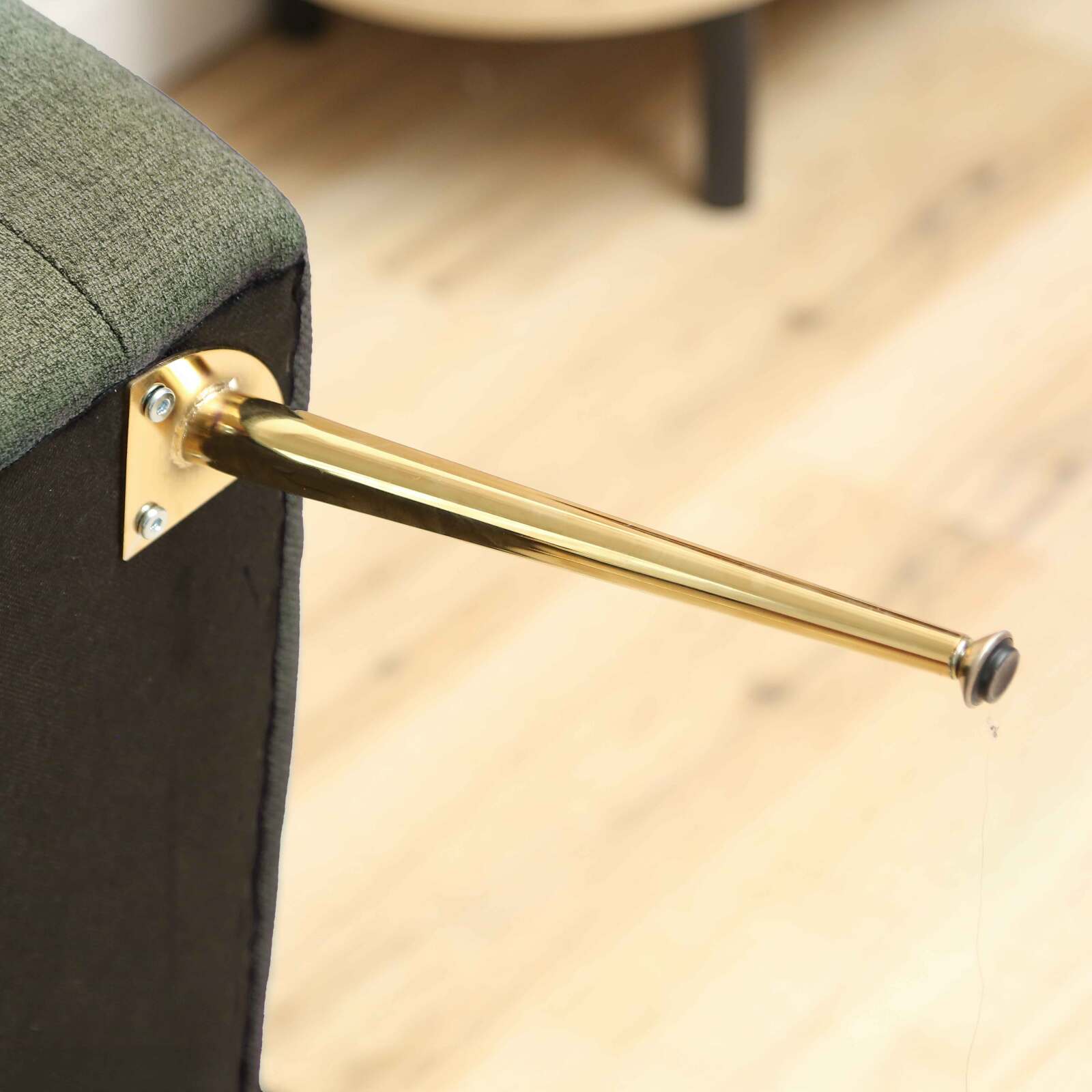 Sillón relax en acero y tela.