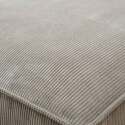 Sofá esquinero con chaise longue tela recta 3 plazas   