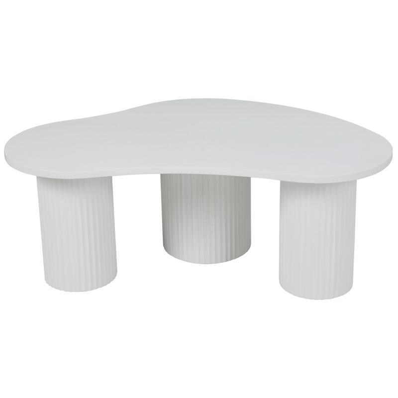 Mesa de centro de MDF con decoración de melamina